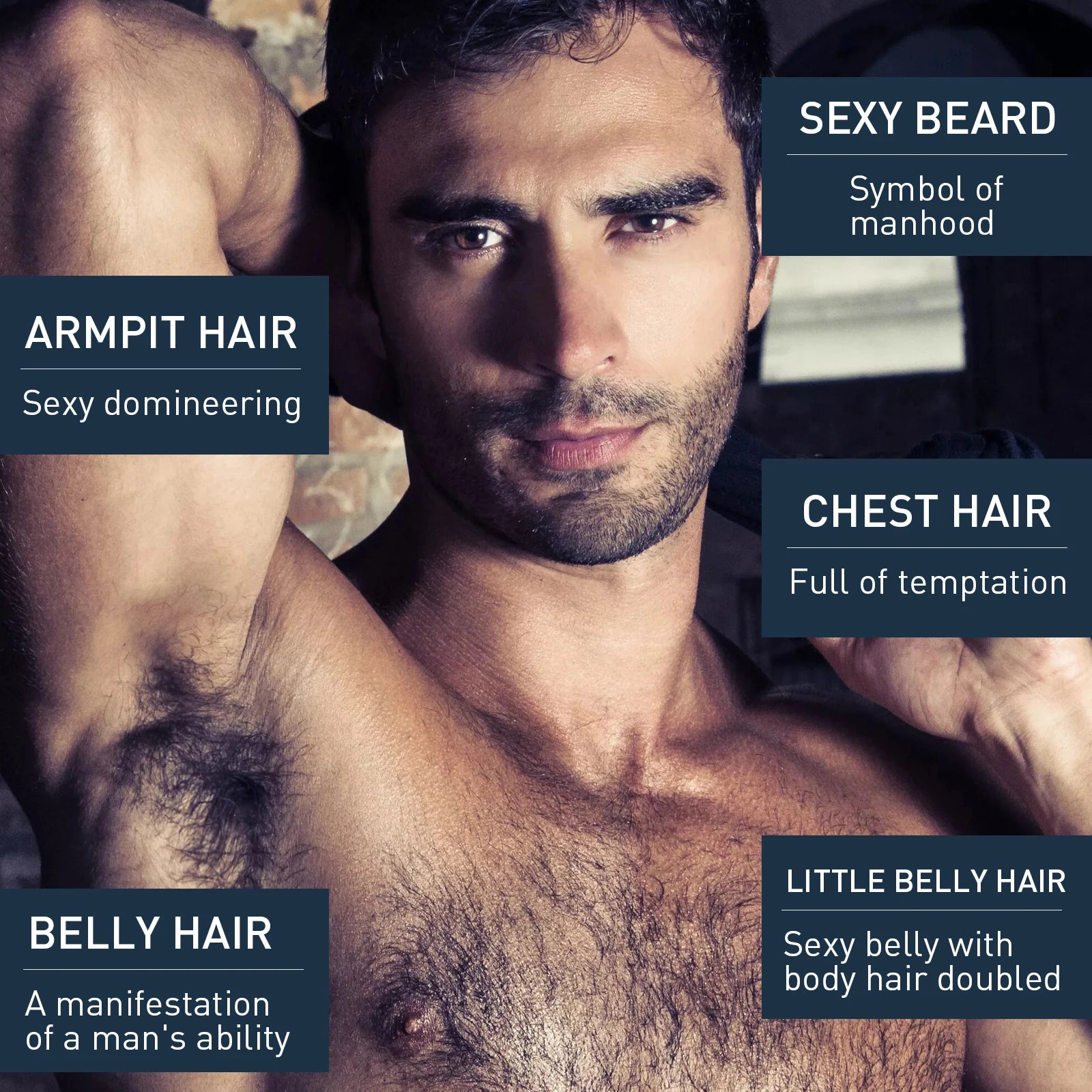 Men's Beard & Hair Growth Essential Oil – Nourishing 50ml Hair Growth Oil Oasis Select