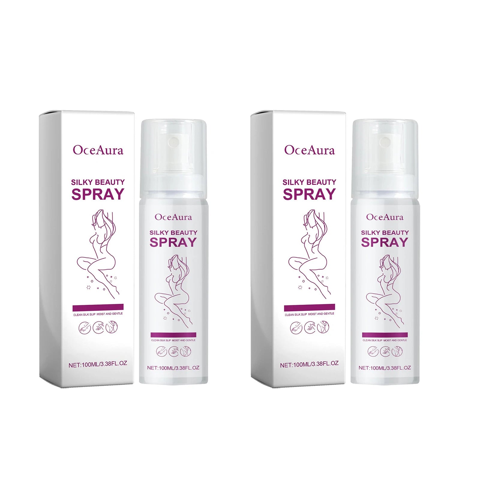 OceAura Painless Hair Removal Spray – Depilatory Mousse Cream Depilatory Mousse Spray Oasis Select 200ml boxed