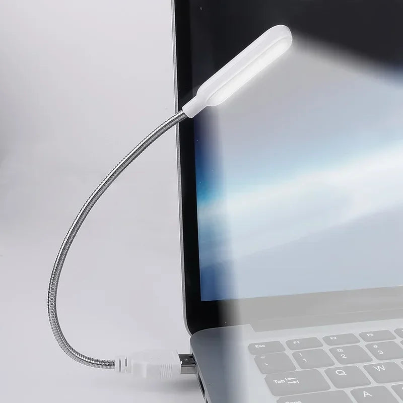 POCKETMAN USB LED Book Light | Flexible Gooseneck Reading Lamp