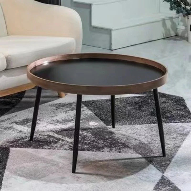 Multi-functional Nordic coffee table living room round small coffee table casual small table Oasis Select