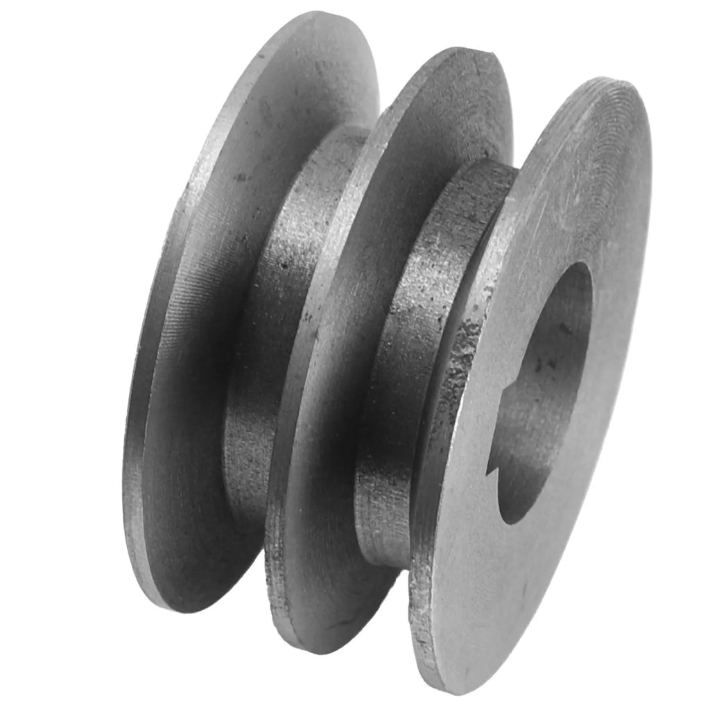 Motor Pulley V-Belt Pulley A Type Double Slot Pulley Motor Cast Iron Dia 50mm-100 Power Tool Accessory Oasis Select