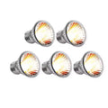 WISH 5PCS UVA+UVB Reptile Heating Light Bulb Snake Turtle Pet Full Spectrum Basking UV Light Bulbs Heating Light Oasis Select As Shown 25W