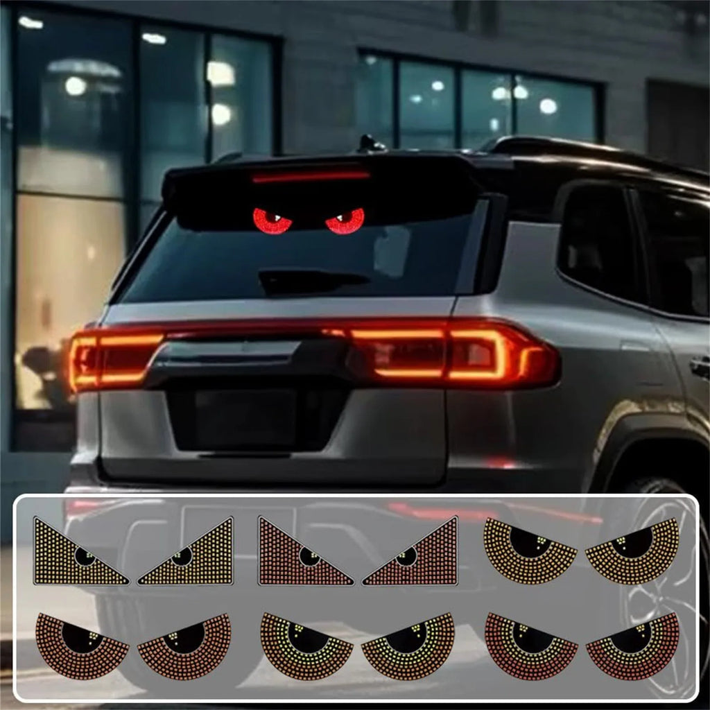 Devil Eye Animated LED Car Rear Window Light – APP Control LED Car Window Light Oasis Select