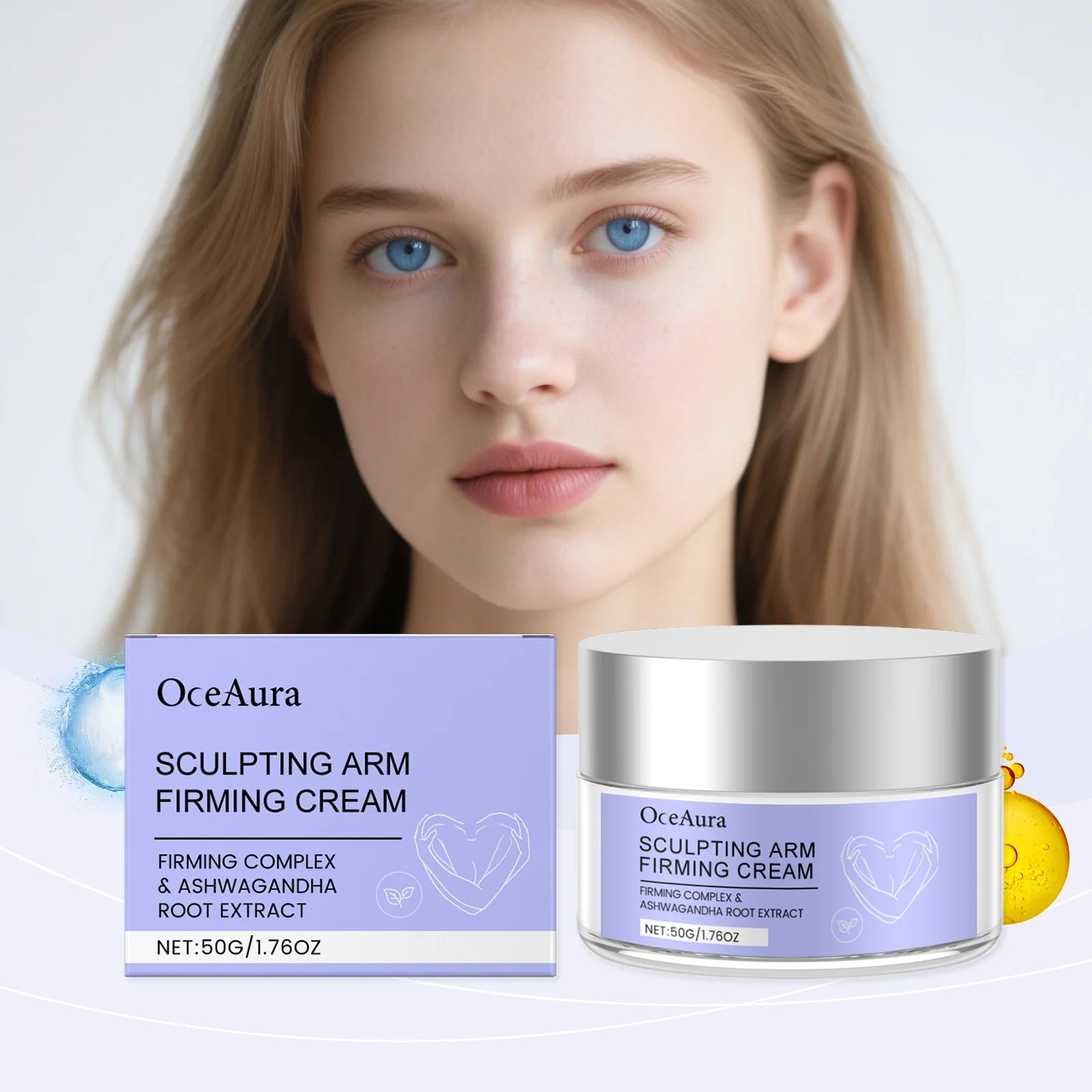 OceAura Retinol Firming Face Cream – Anti-Wrinkle & Brightening Retinol Face Cream Oasis Select