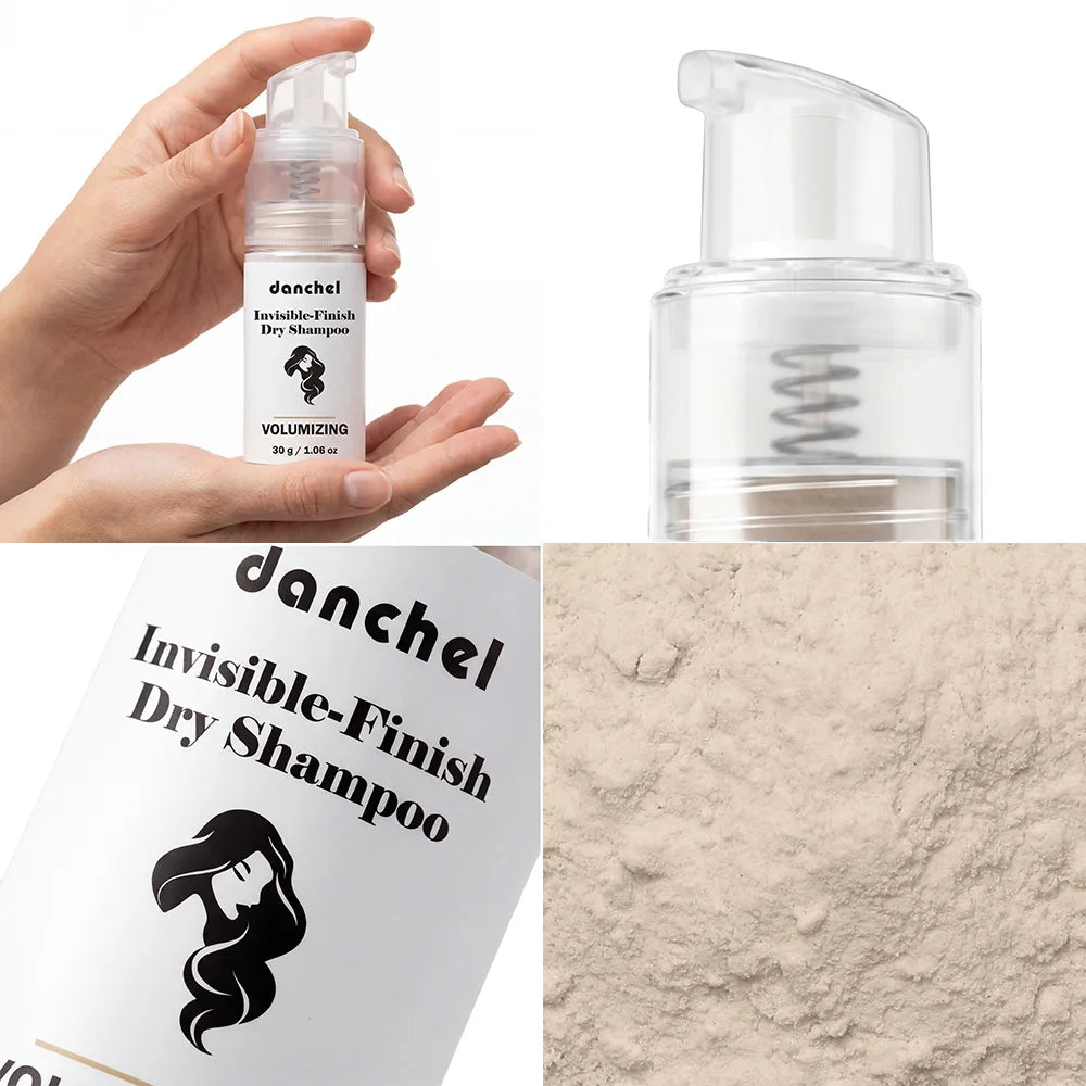 Danchel Dry Shampoo Powder – Rice Protein Oil-Absorbing & Volumizing Dry Shampoo Powder Oasis Select