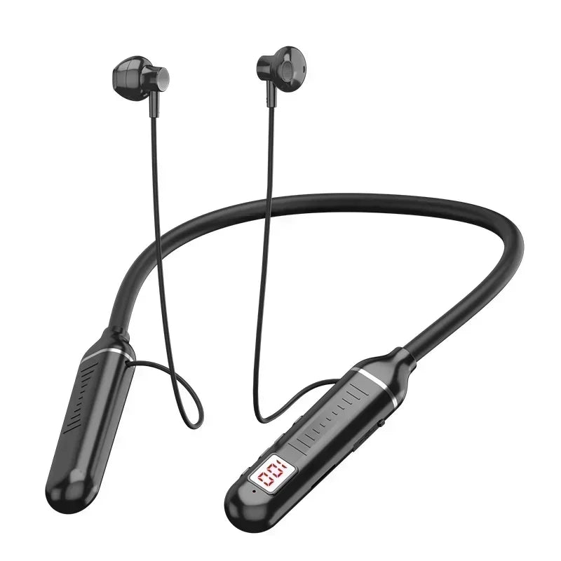 K58pro TWS Wireless Headphone Bluetooth 5.2 Earphones Magnetic Neckband Sport Waterproof Blutooth Headset with Mic Noise Cancell Oasis Select black