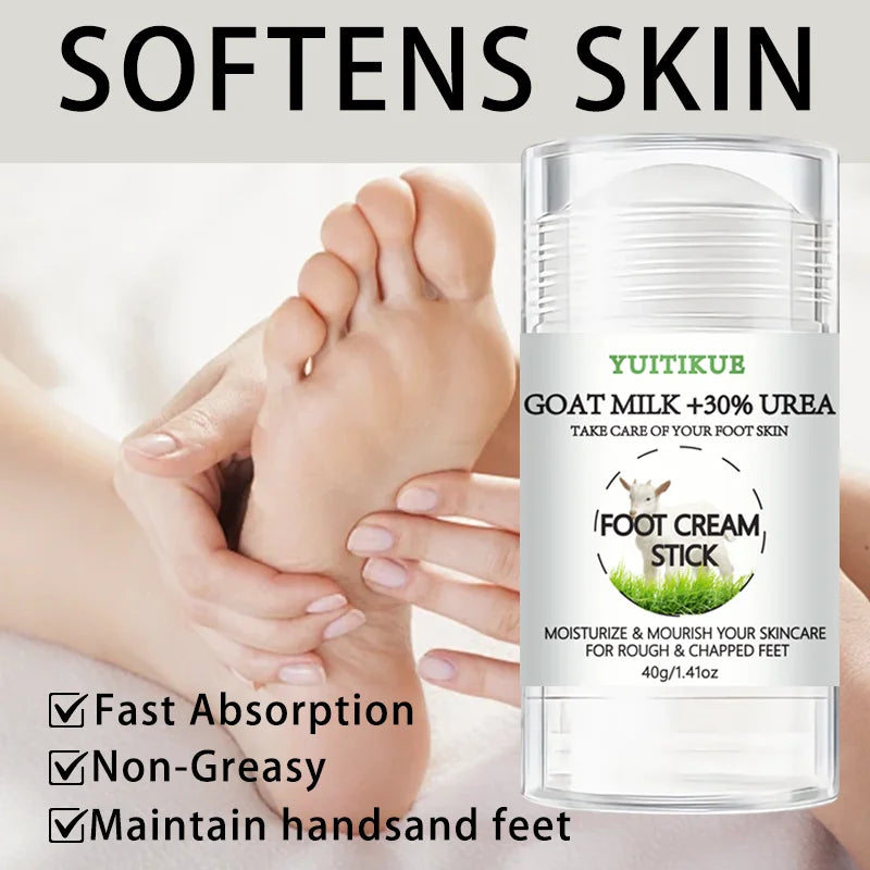 YUITIKUE 30% Urea & Goat Milk Foot Cream Stick – Dry Feet