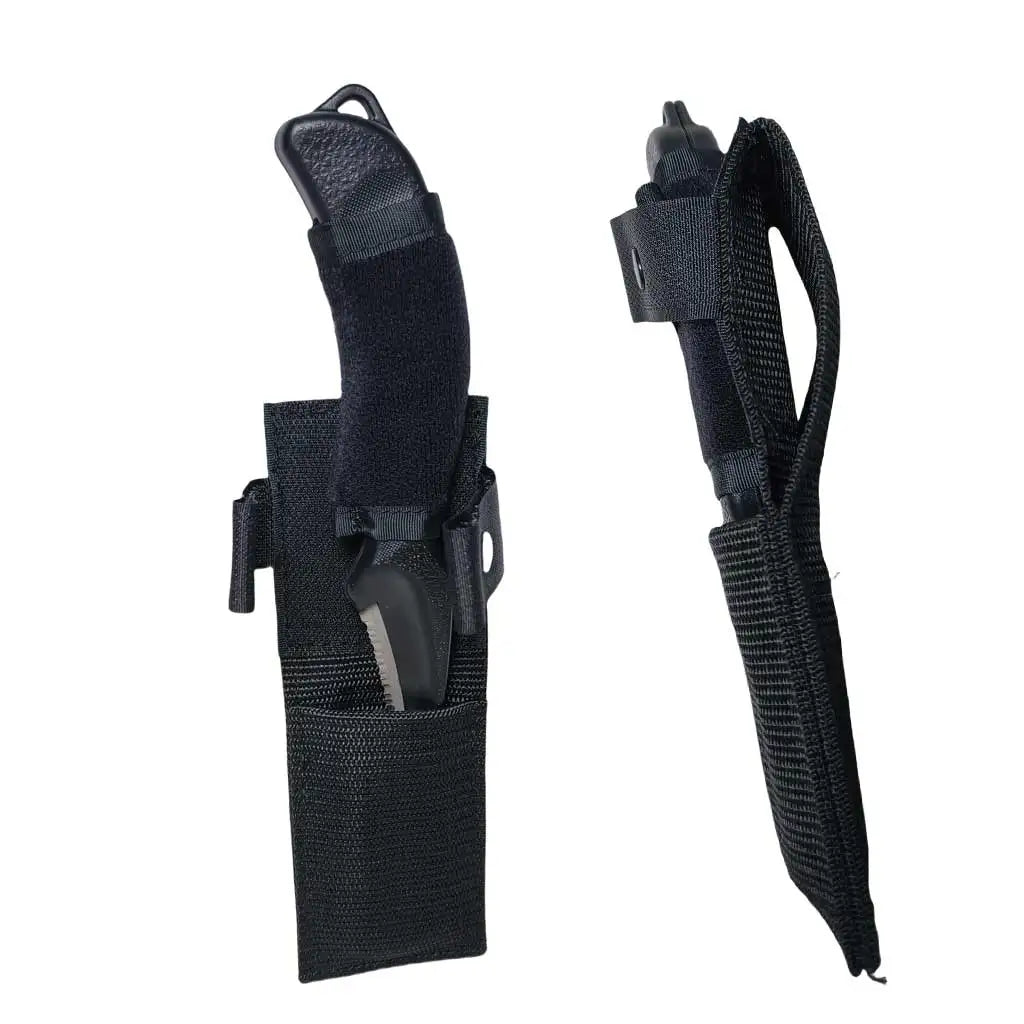 Professional Scuba Diving Snorkeling Titanium Line Cutter Underwater Dive Spearfishing Knife Cable Rope Cutter With Case Oasis Select