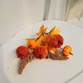 Artificial Pumpkin Maple Leaf Floral Pick | Fall Harvest Décor