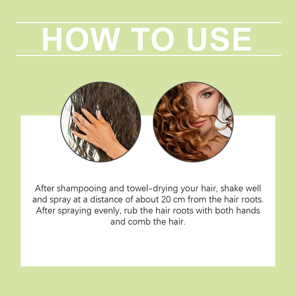 Plant Keratin Hair Care Spray Deep Moisturizing Improve Damaged Hair Quality Relieve Dryness Gloss Nourishing Hair Essence Spray Oasis Select