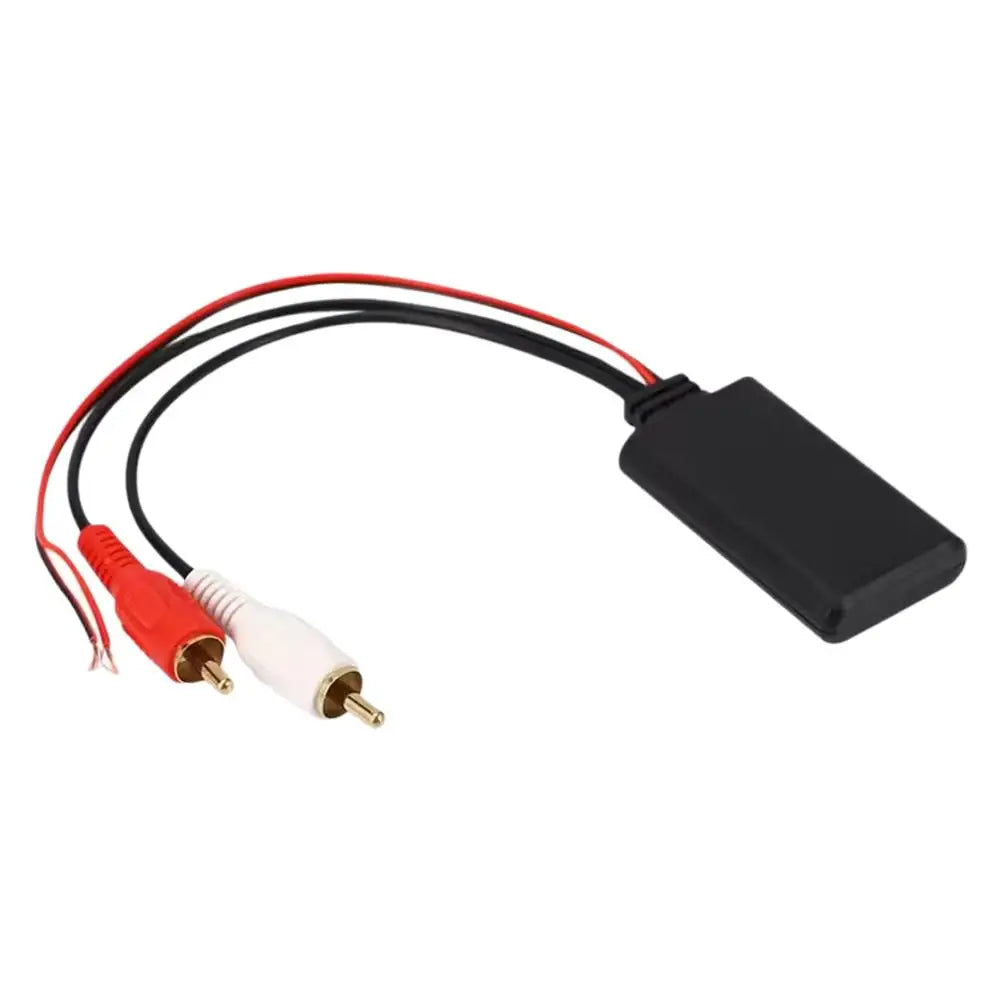 Bluetooth 5.0 Car Audio Receiver – 2RCA Adapter Plug & Play