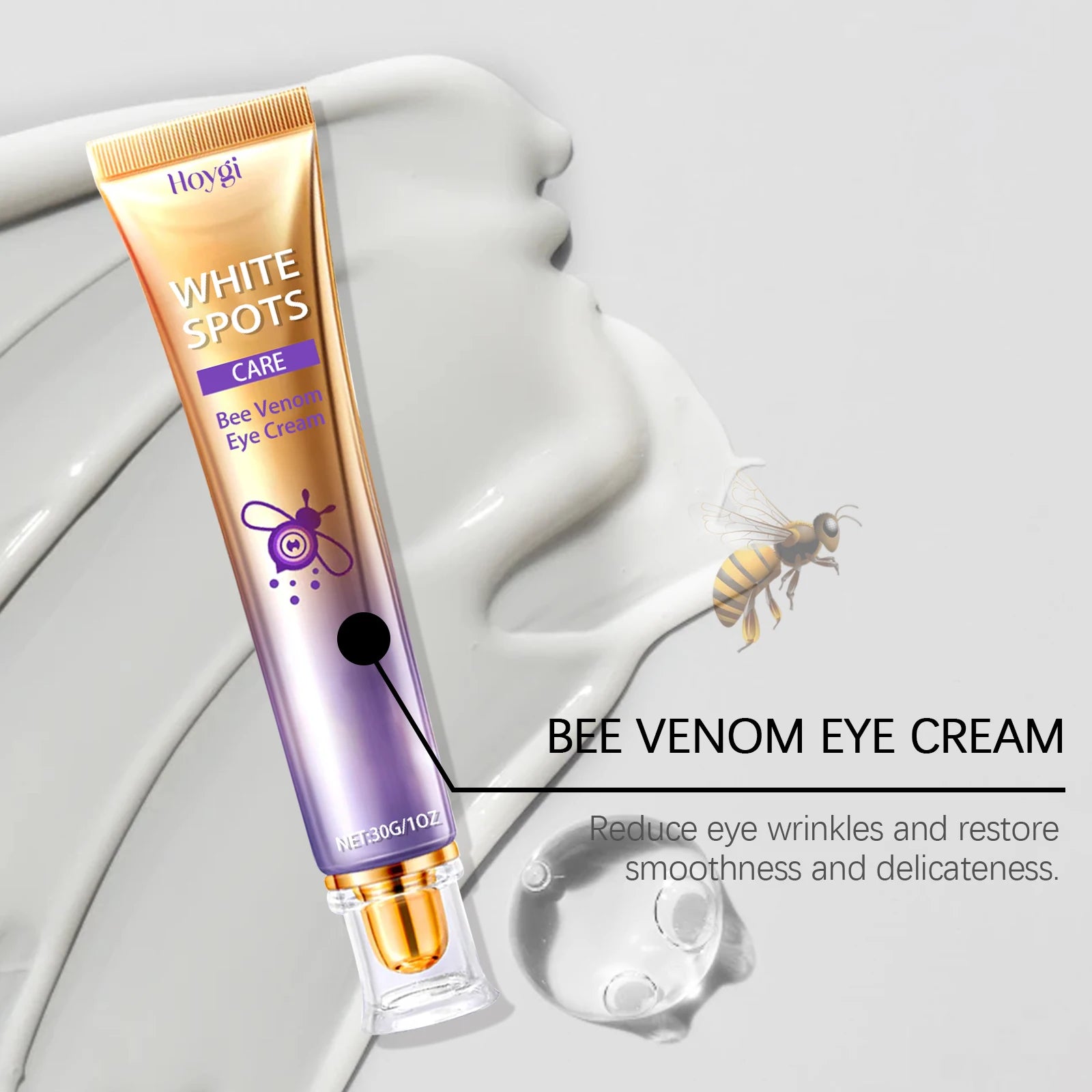 Retinol Eye Cream Removes Eye Bags, Reduces Puffiness, Moisturizes, Removes Dark Circles, Tightens Eyes, Oasis Select