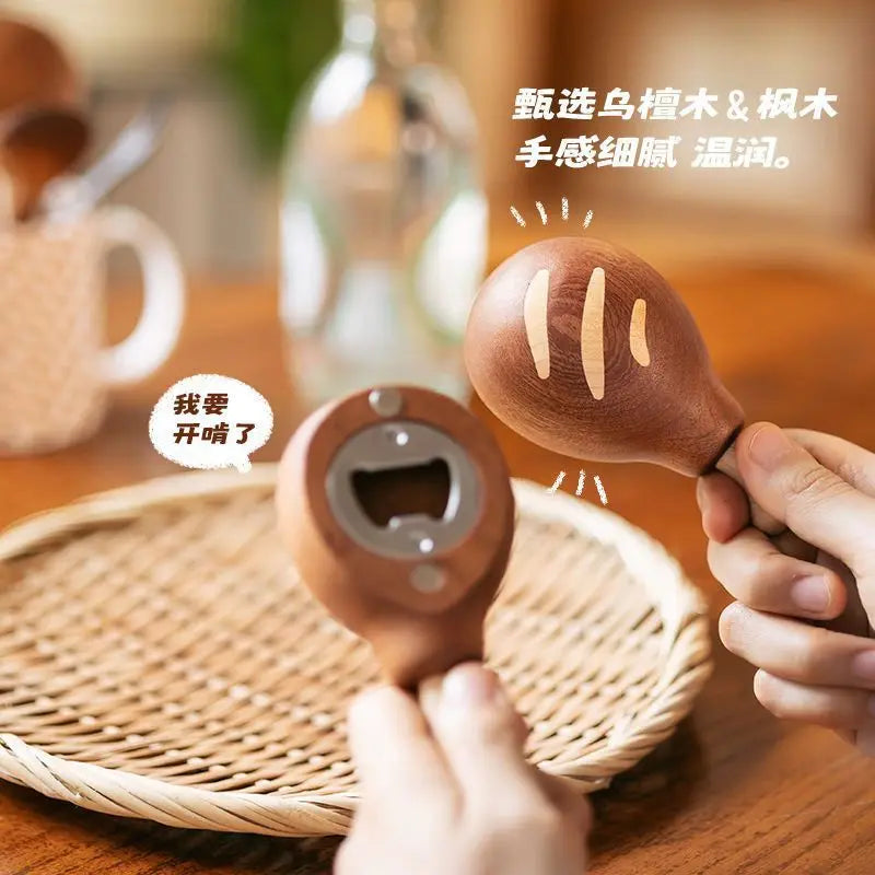 Creative Decoration of Chicken Leg Bottle Opener Bottle Opener Beer Bottle Screwdriver Magnetic Refrigerator Creative Gift Oasis Select