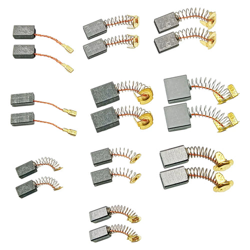 20Pcs Electric Motor Carbon Brushes Replacement For Power Tool Motors Hammer Drills Cut-off Saws Angle Grinders Oasis Select