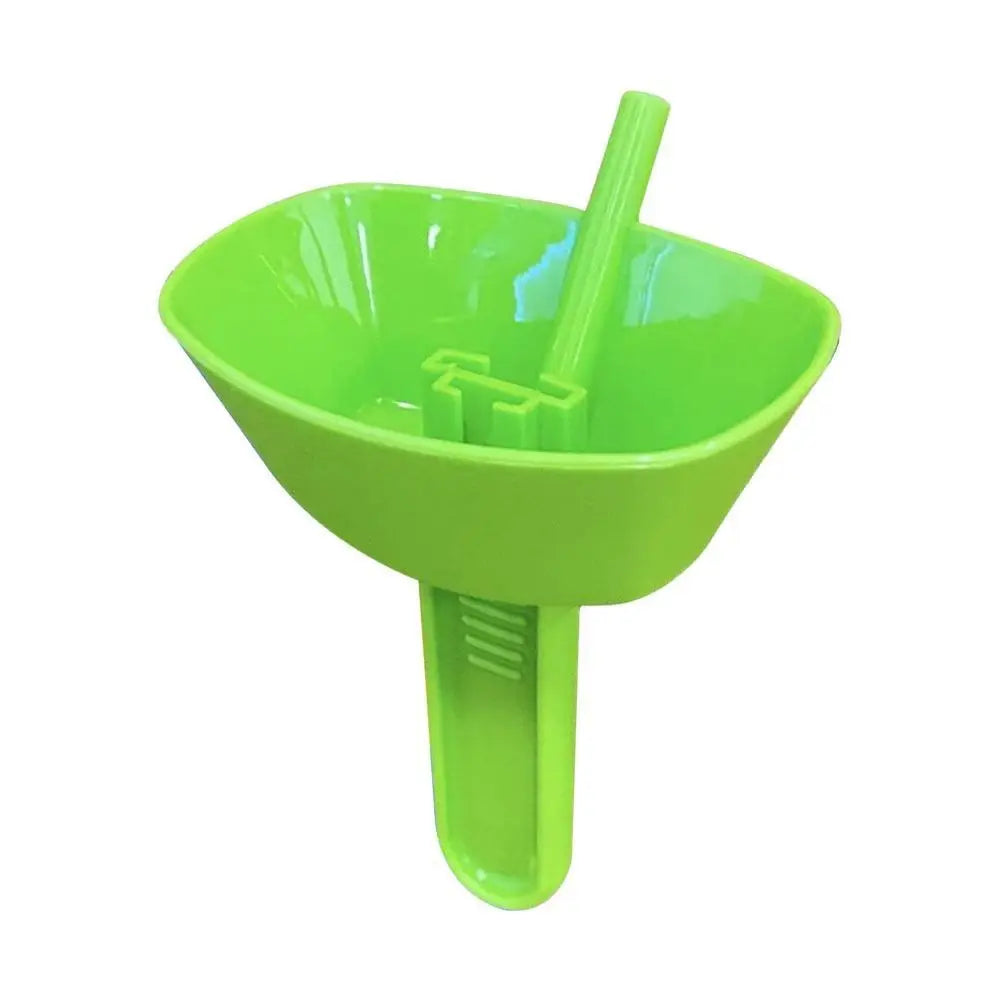Portable Popsicle Protectors Drip Guard Holder Ice Cream Bracket Cartoon Style Anti-drip Tray Children Kids Home Party Necessity Oasis Select green