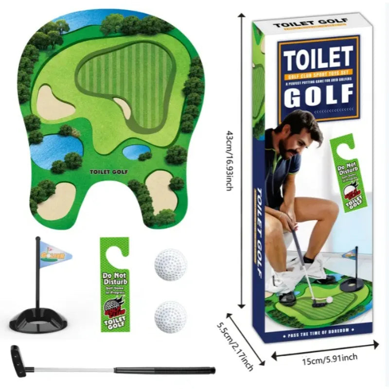 A Set of Five Toilet Golf Balls, A Fun and Leisure Golf Ball Set for The Toilet, Perfect As A Gift for Dad or Boyfriend.pliable Oasis Select