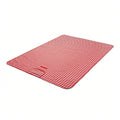 Portable Camping Mat Big Picnic Blanket Sandproof Waterproof Beach Mats Traveling Hiking Outdoor Camping BBQ Grass Parks Oasis Select Red