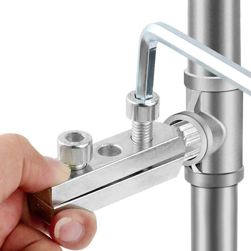 4/6 Point Faucet Angle Valve Wire Extractor Water Pipe Breakage Broken Wire Slide Tooth Broken End Removal Tool Accessory Set Oasis Select