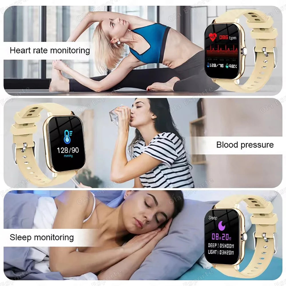 Smart Watch 2.01" HD | Calls, Fitness Tracker & DIY Dials