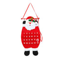 Felt Christmas Advent Countdown Calendar | DIY Tree Ornaments