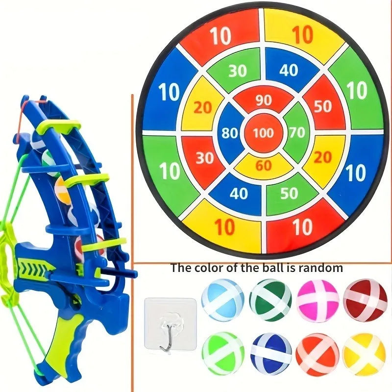 Sticky Ball Dart Plate Set,Suitable for Indoor and Outdoor Sports, Perfect Parent-Child Interactive Game Toys for Kids Oasis Select Digit