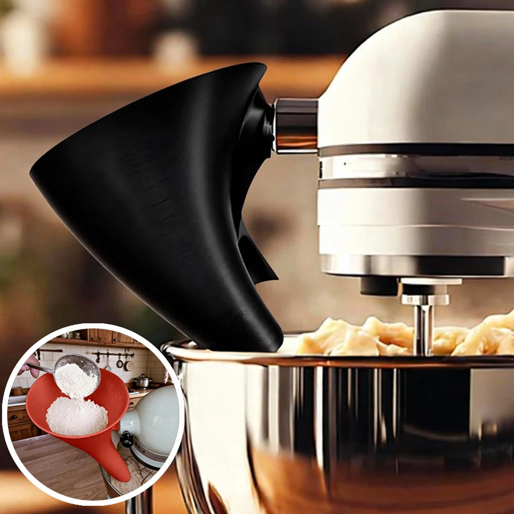 For Artisan Ksm150 5 Enables Guided Pouring Easy Pouring Design Flour Funnel - Prevents Spills & Messes, Kitchen Aid Funnel Tool Oasis Select