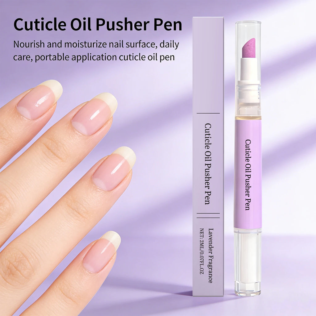 Nail Cuticle Oil Pen Dead Skin & Cuticle Remover Nail Cuticle Pusher Strengthen Nail Nourishing Manicure Nail Care Oil Pen Oasis Select