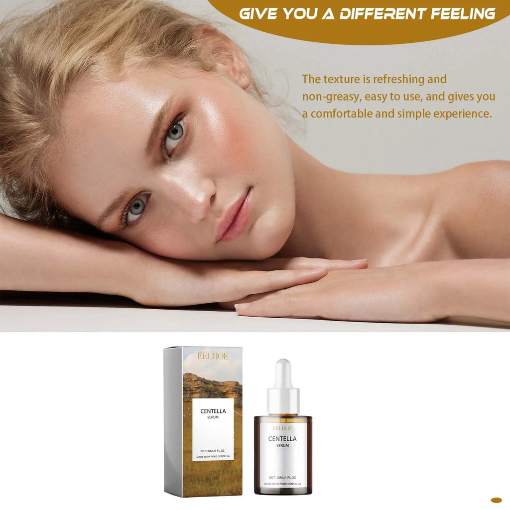 Centella Serum Nourish Improvement Dry Skin Smoothing Tightening Brightening Moisturizing Hyaluronic Acid Face Essence Skin Care Oasis Select