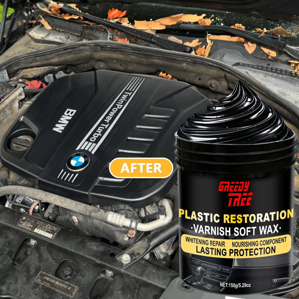 Automotive Plastic Restorer, Tire Brightener & Dashboard Wax