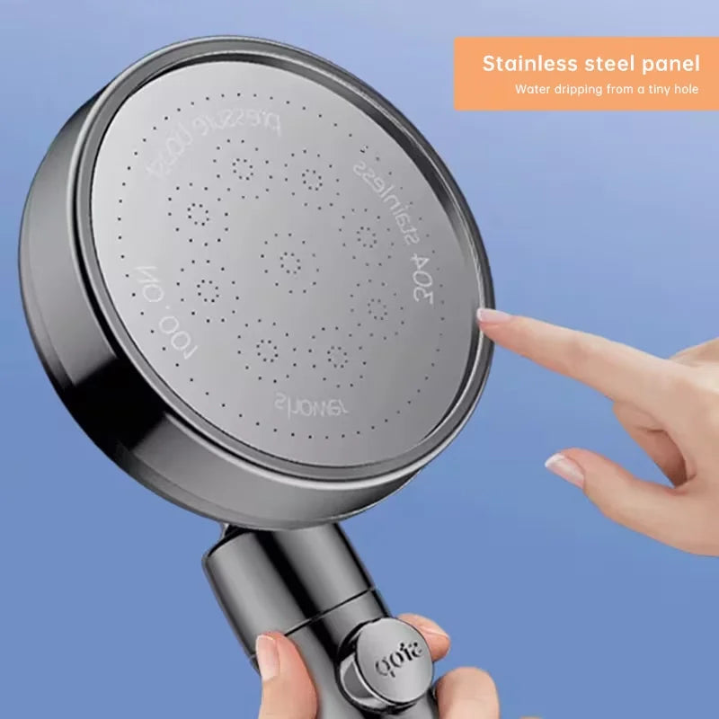 2-in-1 High Pressure Handheld Rainfall Shower Head | Water Saving