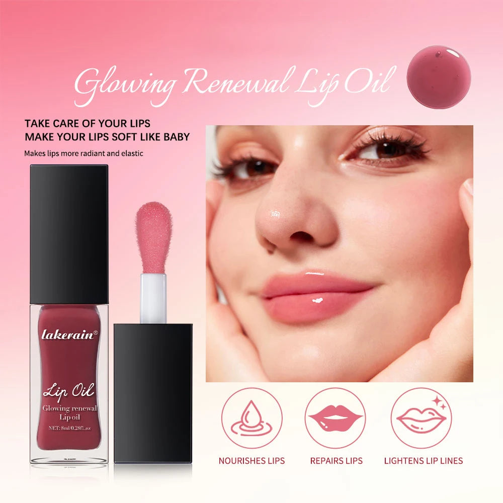 Tinted Lip Oil – High-Shine Gloss with Apricot Oil | 8ml