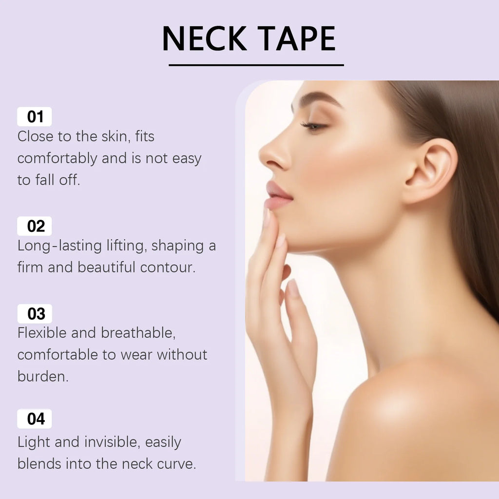 VIARELINE Neck Tightening Patch Enhance Elasticity Reduce Fine Lines Relieve Roughness Improving Relaxation Neck Soothing Patch Oasis Select