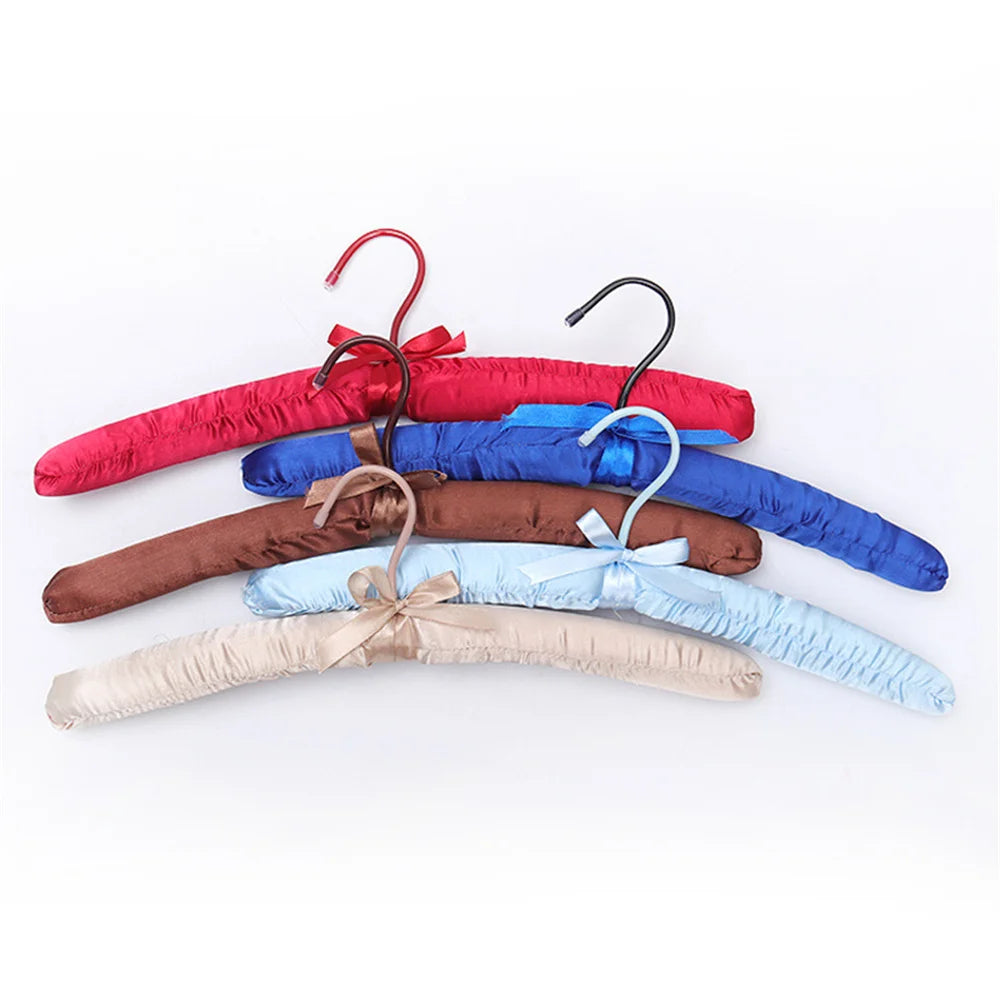 Satin Padded Clothes Hanger – Non-Slip, Silk Wrapped & Slim