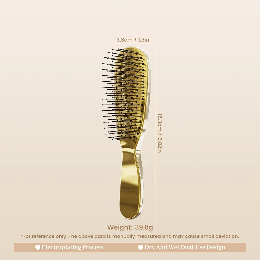 Rose Gold Scalp Massage Brush – Detangling Shampoo Comb Scalp Massage Brush Oasis Select