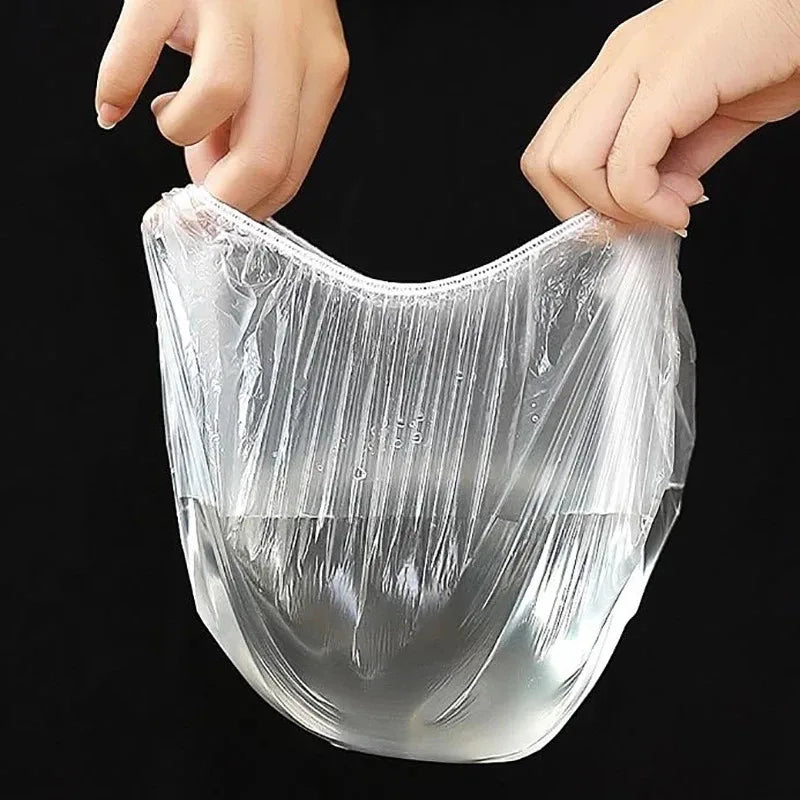 100/500/1000pcs Plastic Wrap, Extra Thick Disposable - Transparent Stretchable Film For Leftovers, Fruits, And Vegetables Oasis Select