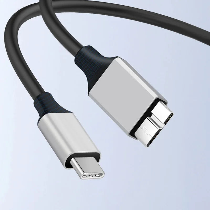 1m Micro USB 3 0 to Type C Cable Adapter Connector 5Gbps External Hard Drive Disk Cable usb c Type-C to Micro for Hard Drive Oasis Select
