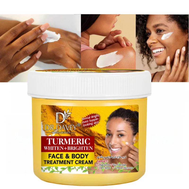 DR.DAVEY Turmeric Body Lotion 300ml – Non-Greasy Moisturizer