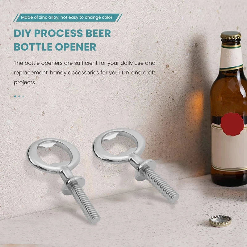 7 Pcs Christmas Bottle Opener Bottle Opener DIY Craft Beer Bottle Opener Blank Bottle Opener For Wood Turning Project Oasis Select