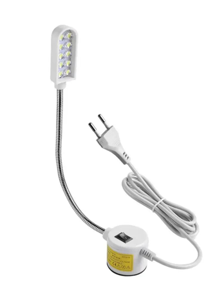 10/30LEDs Sewing Machine Light LED Portable Work Light,Flexible Gooseneck Lampe with Magnetic Base for Workbench Lathe Oasis Select 10LEDs EU