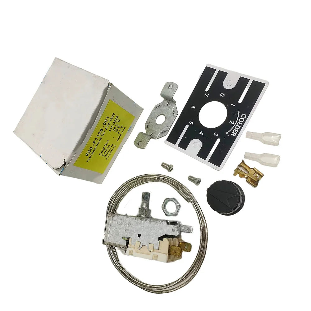 Metal K50-P1126-001 K50-P1127-001 Thermostat Temperature Controller For Refrigerator Replacement Accessories Oasis Select