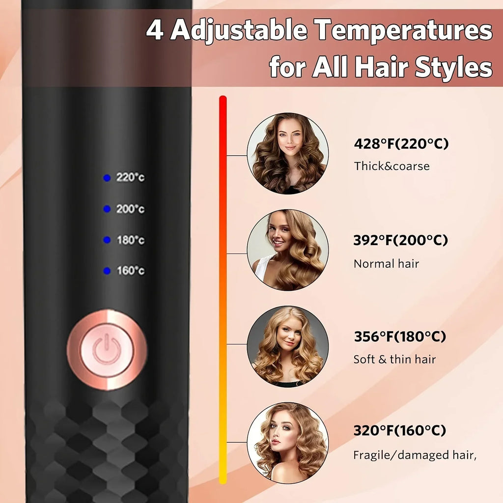 URGGU Ceramic Auto-Rotating Air Curling Iron 22mm | Styler