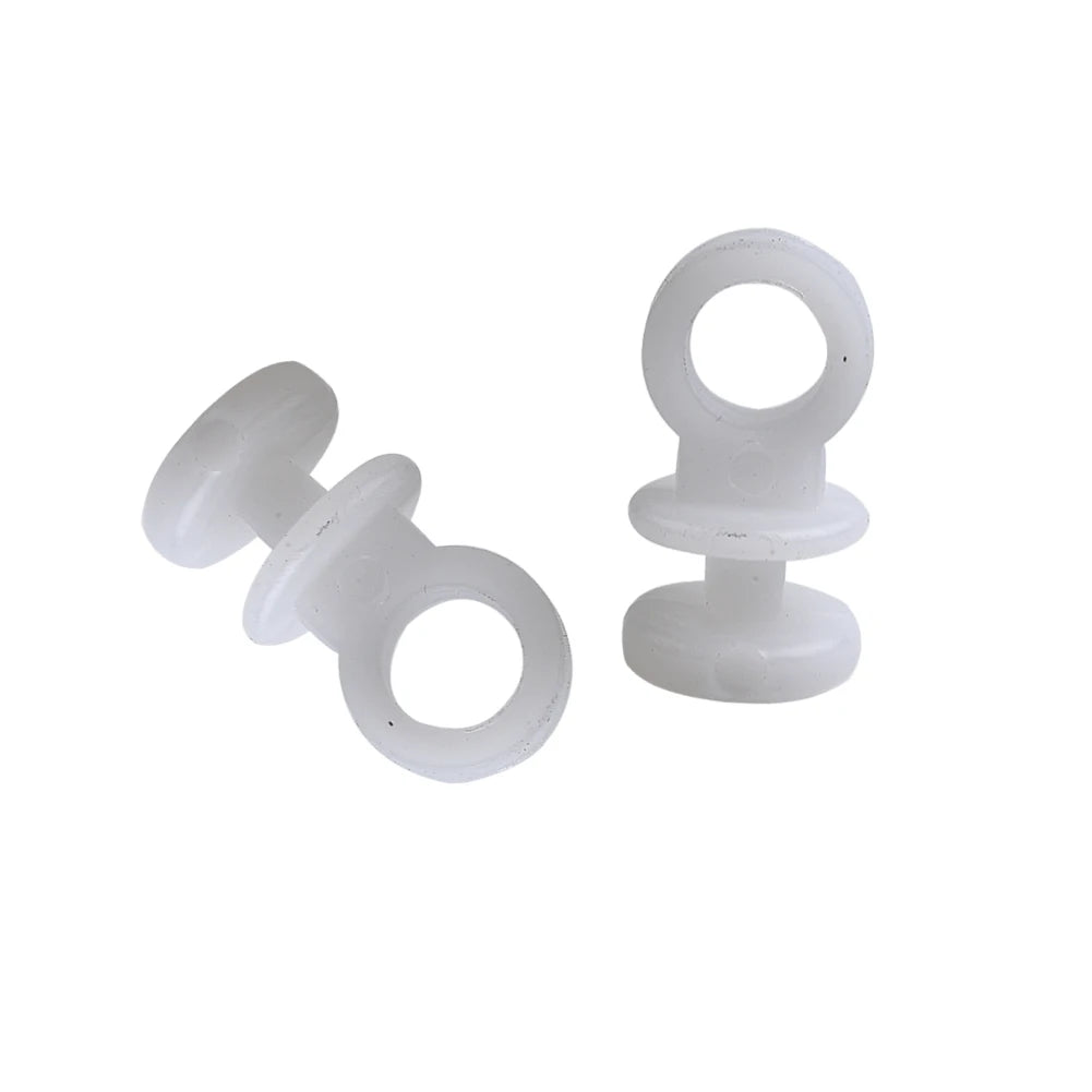 50pcs Car Curtain Track Gliders Runners Plastic Camping Vehicle RV Caravan Van Curtain Hooks Cars Accessories Boats Parts Oasis Select