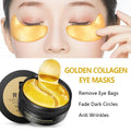 24K Gold Collagen Eye Mask – Hyaluronic Acid, 60 Patches