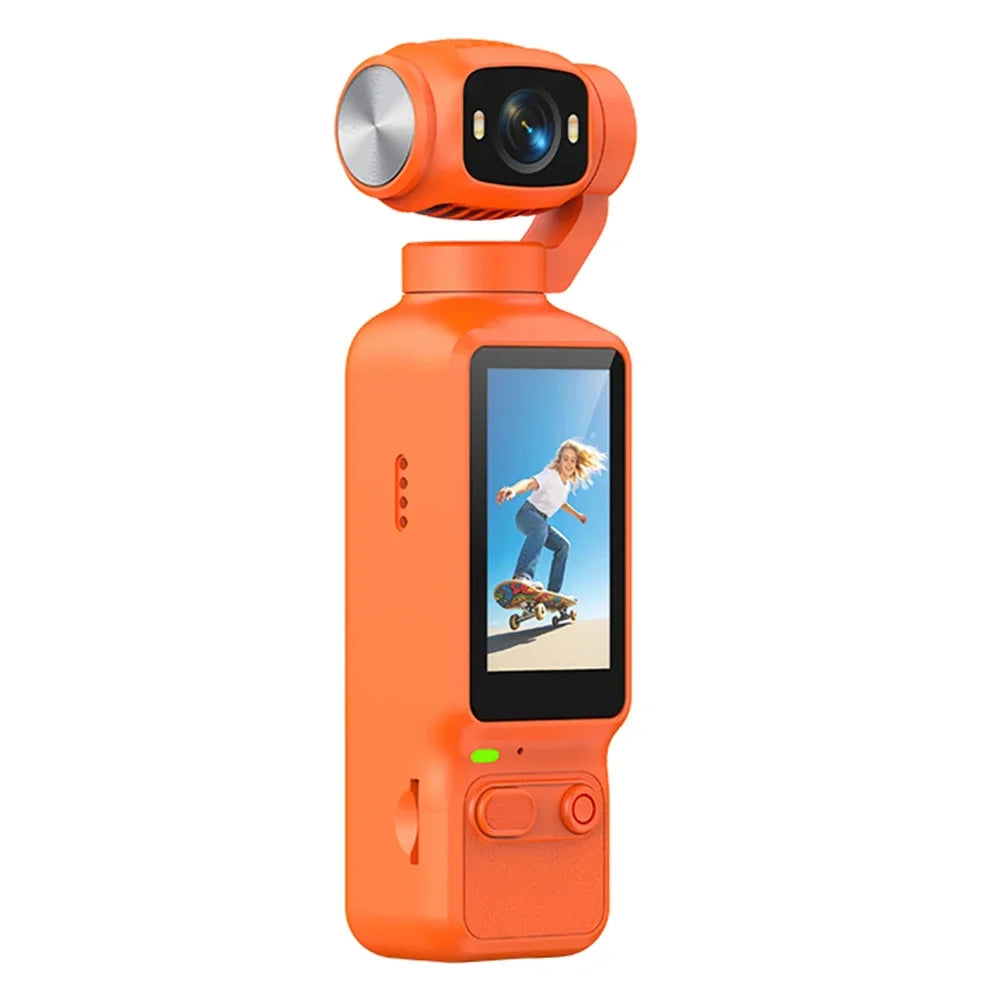1080P Pocket Sports Camera | 180° Lens & Face Tracking