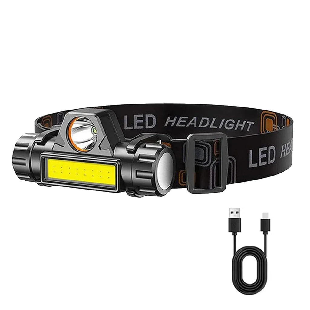 Rechargeable COB LED Headlamp | Magnetic, Waterproof, 300 Lumens