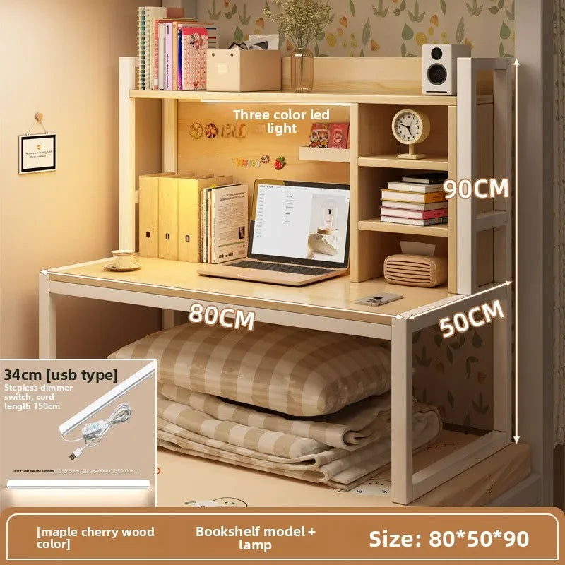 Multi-functional Bed Computer Desk Desk Bookshelf Bedside Notebook Table Oasis Select