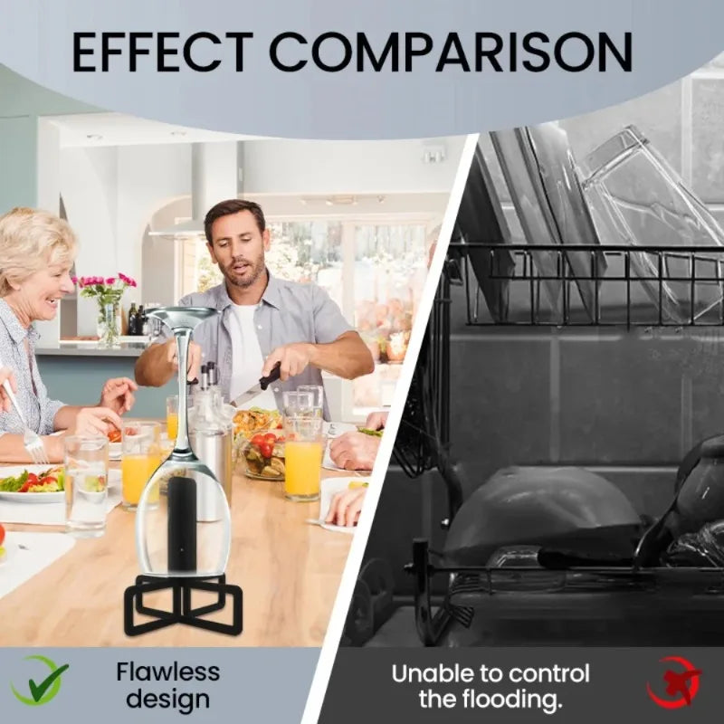 1Pcs Stable Water Bottle Drying Rack Reusable Efficient Dust-proof Milk Holder Prevent Tipping Over Safe Material Oasis Select