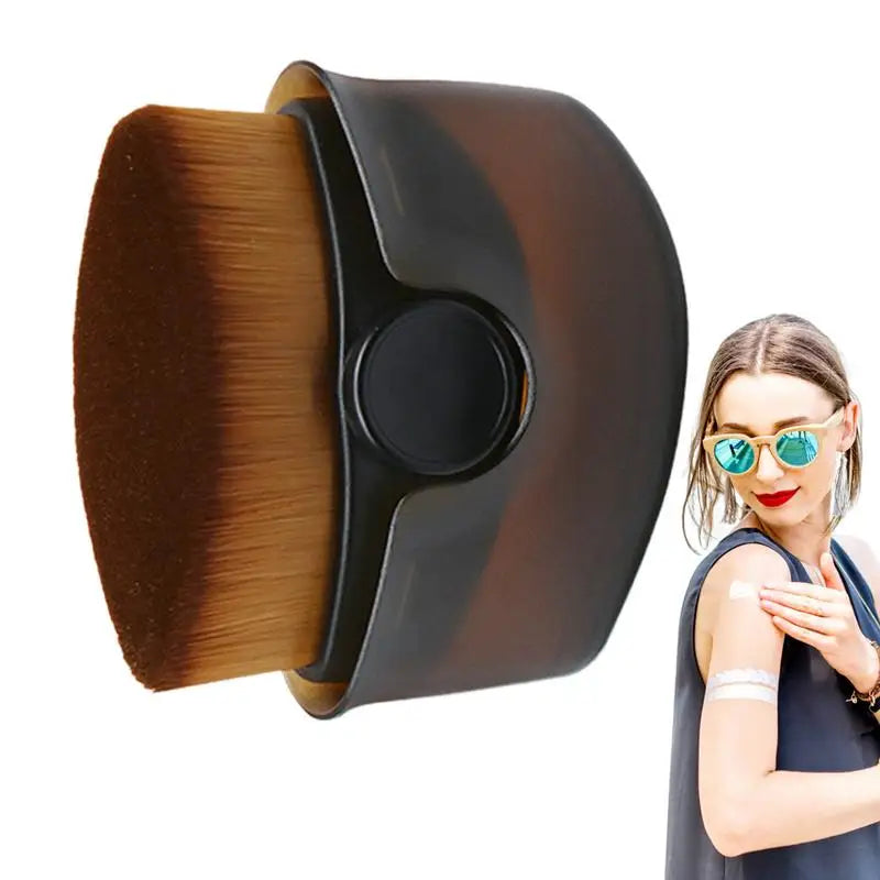 Sunscreen Applicator Suntan Lotion Applicator with Soft Bristles Foundation Makeup Brushes for Liquid Foundation Powder Cream Oasis Select