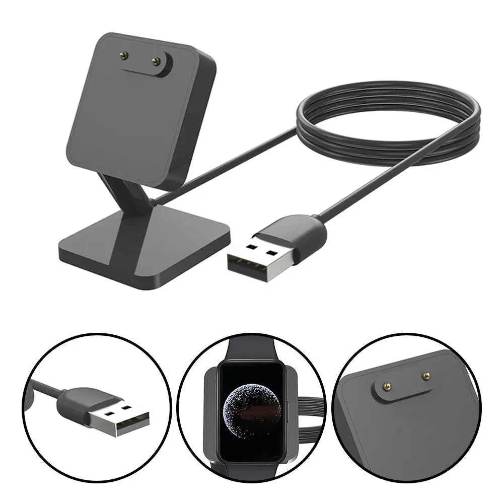 Desktop Stand Charger Adapter USB Charging Cable Dock Station Holder For Samsung Galaxy Fit 3 R390 Smart Band Fit3 Mini Charger Oasis Select