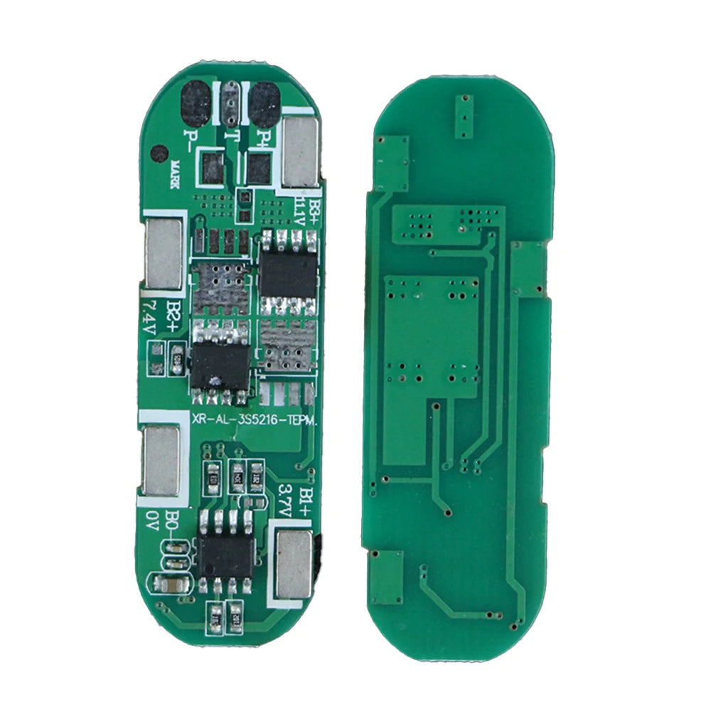 BMS 3S 5A 11.1V 12.6V 18650 Li-ion Lithium Battery Protection Board with the Same Port For Power Bank/Electric Oasis Select